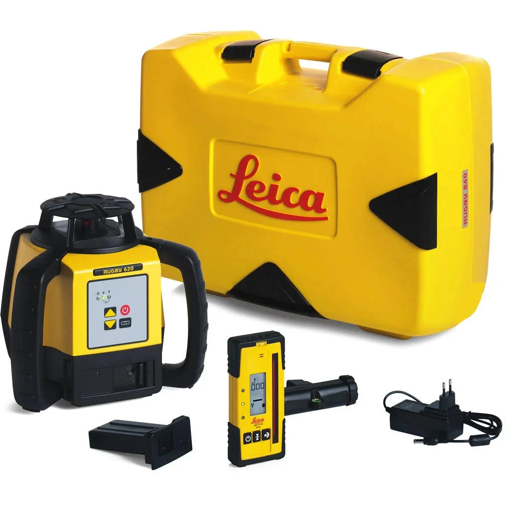 Leica Rugby 620 Laser + Rod Eye 160 Receiver