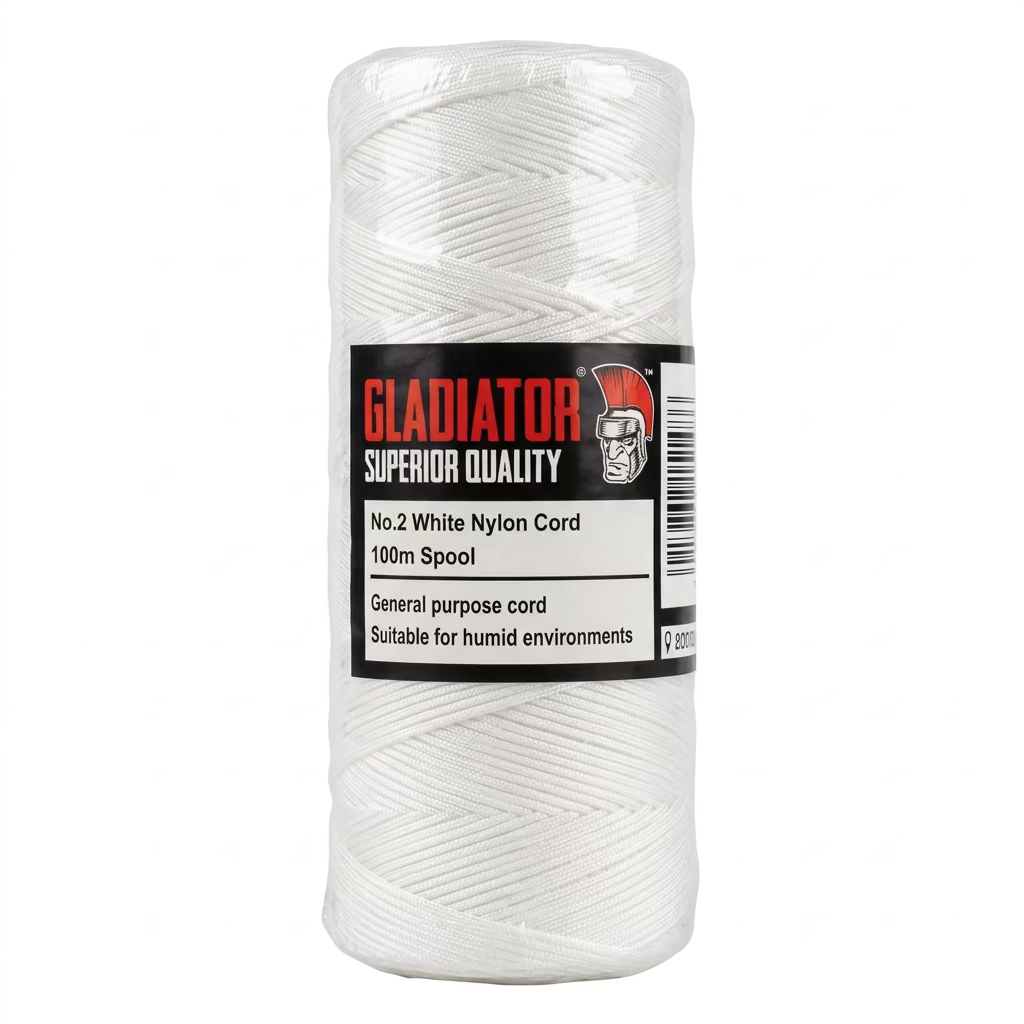 100m Nylon String Line White (#2)