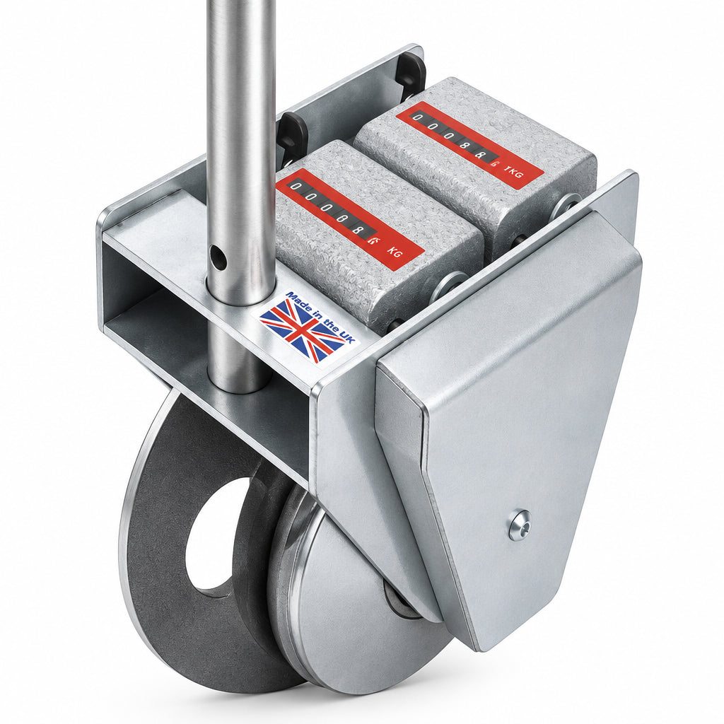 Avancer Rail Track Wheel Dual | Metric - Imperial