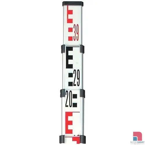 ALUMINIUM LEVELLING STAFF 5M - 5 SECTION