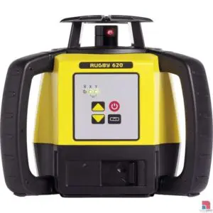 LEICA RUGBY 620 LASER LEVEL + ROD EYE 160 DIGITAL RECEIVER