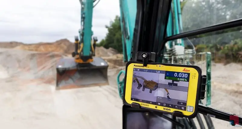 Leica iCON site excavator - 3D System